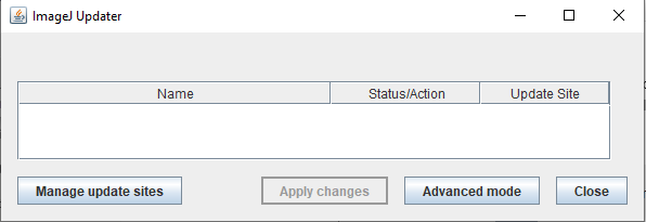 Manage update sites